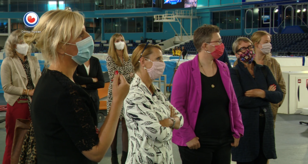 Kamerleden op werkbezoek in Thialf